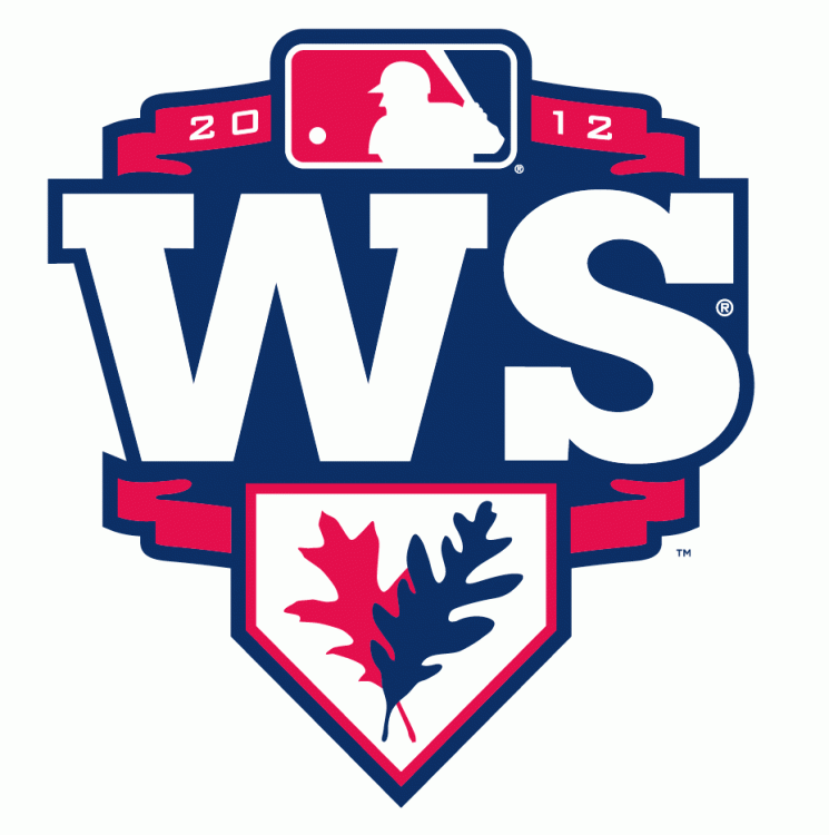 MLB World Series 2012 Alternate Logo v2 iron on transfers for T-shirts